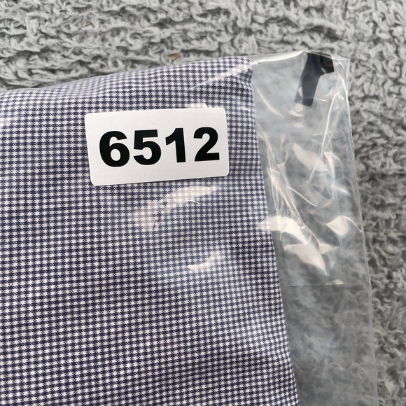 Brooks Brothers Shirt Womens 8 Blue Micro Check Cotton Button Up Classic Preppy - Picture 9 of 9